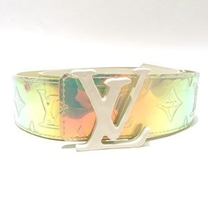 Louis Vuitton Virgil Abloh Prism Belt PVC Monogram
